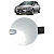 Tampa Portinhola Combustível Chevrolet Vectra 2006 a 2012 - Imagem 1