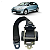 Cinto Traseiro Direito Citroen C4 Exclusive 2007 2008 a 2013 - Imagem 1
