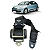 Cinto Traseiro Esquerdo Citroen C4 Exclusive 2007 a 2013 - Imagem 1