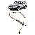 Cortina Airbag Teto Direita Subaru Forester 2009 a 2013 - Imagem 1
