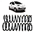 Par Mola Traseira Chery QQ 2011 2012 2013 2014 2015 a 2019 - Imagem 1