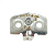 Batente Porta Chevrolet Montana Corsa Meriva 2008 2009 - Imagem 3
