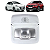 Luz Teto Cortesia Peugeot 208 2008 2015 2016 2017 2018 2019 - Imagem 1