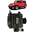 Alternador Jeep Wrangler JK 3.6 2012 2013 2014 2015 a 2018 - Imagem 1