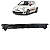 Guia Parachoque Traseiro Fiat 500 1.4 2012 2013 2014 2015 - Imagem 1