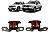 Par Dobradiça Porta Renault Duster Oroch 2012 2013 a 2020 - Imagem 1