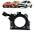 Flange Retentor Virabrequim Volkswagen Gol Fox Polo 2008 - Imagem 1