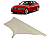 Moldura Coluna Traseira Direita BMW Serie 3 320i 2013 2014 - Imagem 1