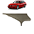 Moldura Coluna Traseira Esquerda BMW Serie 3 320i 2013 2014 - Imagem 1