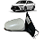 Retrovisor Direito Toyota Yaris 2019 2020 2021 2022 2023 - Imagem 1