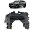 Moldura Painel Central GWM Haval H6 1.5 2023 2024 - Imagem 1