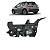 Suporte Guia Porta Malas Direito Peugeot 2008 2016 a 2019 - Imagem 1