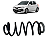 Mola Traseira Esquerda Toyota Etios 1.5 2020 2021 2022 2023 - Imagem 1