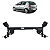 Eixo Traseiro Renault Sandero 2008 2009 2010 2011 a 2014 - Imagem 1