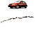Cortina Airbag Esquerda Subaru Impreza 2008 a 2012 - Imagem 1