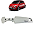Moldura Central Fiat 500 1.4 2012 2013 2014 2015 2016 2017 - Imagem 1