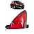 Lanterna Tampa Esquerda Peugeot 2008 2015 2016 a 2020 - Imagem 1