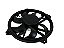 Ventoinha Radiador Peugeot 307 2003 2004 2005 2006 a 2012 - Imagem 2
