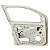 Porta Dianteira Esquerda Fiat Strada 2022 2023 2024 - Imagem 3