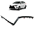 Moldura Console Direito Toyota Yaris 2021 2022 a 2024 - Imagem 1