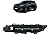 Difusor Saída Ar Central Chery Tiggo 7 Pro 2021 2022 2023 - Imagem 1