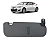 Quebra Sol Esquerdo Hyundai Veloster 1.6 2011 a 2014 - Imagem 1