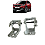 Par Dobradiça Porta Dianteira Esquerda Peugeot 2008 2019 - Imagem 1