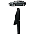 Moldura Friso Porta Dianteira Direita BMW 535i 2010 2011 - Imagem 1