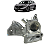 Suporte Bomba Água Honda HR-V 1.5 2022 2023 2024 - Imagem 1