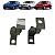 Dobradiça Porta Direita VW Virtus Up! T-Cross 2015 a 2026 - Imagem 1