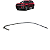 Friso Porta Dianteira Esquerda Grand Cherokee 2011 a 2014 - Imagem 1