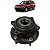 Cubo Roda Dianteira Esquerda Hyundai Santa Fe 2010 2011 2012 - Imagem 1