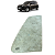 Vidro Fixo Traseiro Esquerdo Fiat Uno 2007 2008 2009 2010 - Imagem 1