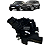 Fechadura Dianteira Esquerda Discovery 4 Evoque 2011 a 2015 - Imagem 1