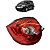 Lanterna Esquerda Chery S-18 1.3 2011 2012 2013 2014 - Imagem 1