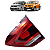 Lanterna Tampa Direita VW Fox CrossFox 2015 2016 2017 a 2022 - Imagem 1