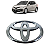 Emblema Tampa Traseira Toyota Etios Yaris 2017 2018 2019 - Imagem 1