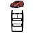 Moldura Central Painel Dodge Journey 2009 2010 2011 2012 - Imagem 1