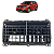 Difusor De Ar Central Painel Dodge Journey 2009 2010 - Imagem 1