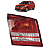 Lanterna Tampa Traseira Esquerda Dodge Journey 2010 2011 - Imagem 1