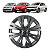 Calota Roda VW Gol Saveiro Voyage 2008 2009 2010 2011 a 2017 - Imagem 1