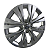 Calota Roda VW Gol Saveiro Voyage 2008 2009 2010 2011 a 2017 - Imagem 3