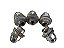 Kit 5 Porca Chevrolet Vectra 1993 1994 1995 1996 1997 a 2005 - Imagem 3