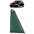 Vidro Fixo Traseiro Esquerdo VW Gol 2001 2002 2003 a 2005 - Imagem 1