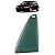 Vidro Fixo Traseiro Direito VW Gol 2001 2002 2003 a 2005 - Imagem 1