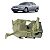 Central Elétrica Caixa Fusível Ford Mondeo 2.0 1997 a 2001 - Imagem 1