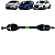 Semi Eixo Dianteiro Esquerdo Honda Fit WR-V City 1.5 2022 - Imagem 1