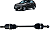 Semi Eixo Dianteiro Esquerdo Hyundai Creta 1.6 2017 a 2024 - Imagem 1