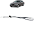 Cabo Fechadura Traseira Esquerda BMW 320i 2012 a 2018 - Imagem 1