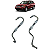 Par Flexível Cilindro Mestre Hyundai Santa Fe 2007 a 2012 - Imagem 1